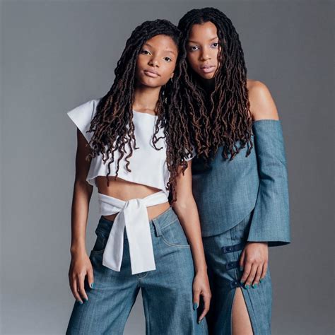 chloe halle age|are chloe and halle twins.